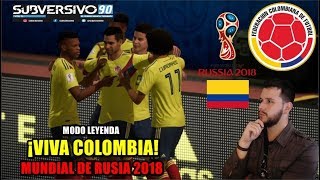 ¡VIVA COLOMBIA! MUNDIAL DE RUSIA 2018 | FIFA 18 WORLD CUP