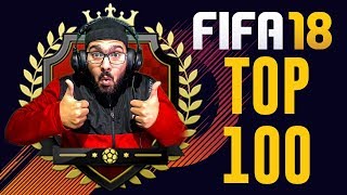 لأول مرة الوصول للتوب 100 في القناة | FIFA 18 Squad Battles