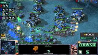 StarCraft 2 - 2v2 Select [T] FxOptikZero [P] vs LastShadow [T] sixjaxMajOr [T] - Commentary