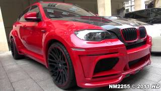 Hamann BMW X6M Tycoon EVO Loud Sound - Start and Accelerations!