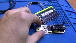 Restori.ru Переделка DDR3 в DDR3L программатором CH341A