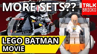 LEGO Batman Movie Future Set Breakdown! More Sets Coming?? Harley's Truck! Egghead Mech! Bat Kayak!
