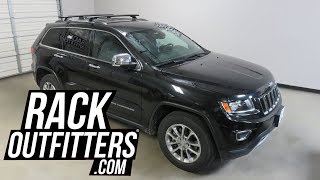 Jeep Grand Cherokee with Rhino-Rack Vortex RCL Roof Rack Crossbar System