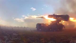 Heartfelt greetings from the Union!/РСЗО Ураган перепахала поле поле в Челябинской области