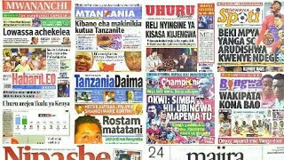 Magazeti ya Leo Jumamosi 12/8/2017