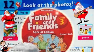 Trọn bộ Family and Friends 3 ❤? Unit 12 : Look at the photos! | Tiếng anh lớp 3