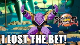 I LOST THE BET!!! Forced To Play Ginyu For A Day!!! Dragon Ball FighterZ