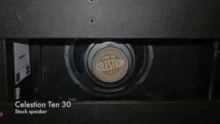 Celestion Ten 30 vs. Celestion Gold 10 - Princeton Reverb