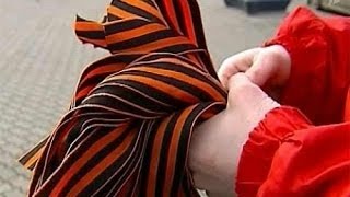 Акция "Георгиевская ленточка" в Бишкеке