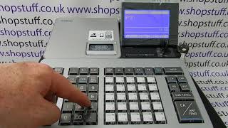 Enabling Post Receipt / Copy Receipt On The Casio SRS500 / PCRT540 / SRS820 Casio Cash Registers.