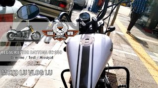 Regal Raptor Daytona DD 250-E 6C | Deneme / Hissiyat | Motovlog
