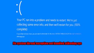 Fix system thread exception not handled