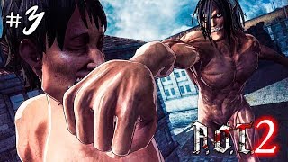 Attack On Titan 2 Прохождение на русском #3 ► Прохождение игры Атака Титанов 2 на русском