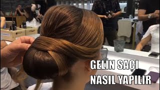 Gelin Başı Topuzu Nasıl Yapılır