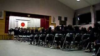 思い出を心に刻むために　逗子中学校卒業式２０１０年３月１２日