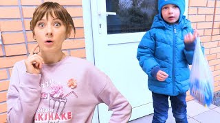 Даня ушел в магазин а Мама сильно испугалась. Что было дальше???