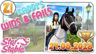 Star Stable [SSO]: Kaddi's Wins & Fails - Trakehner Level 1 Test [24.08.2018] [DEUTSCH]