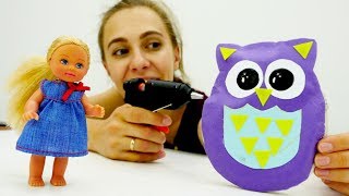 Как сделать школьный пенал из фетра. Видео для девочек