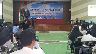 Sosialisasi 4 Pilar, Muraz Ingatkan Generasi Muda Memahami Intinya Dasar Negara