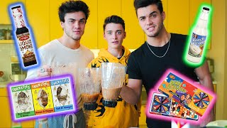 I Tried The Blender Challenge w/ The Dolan Twins And It Was Gross | Noah Schnapp