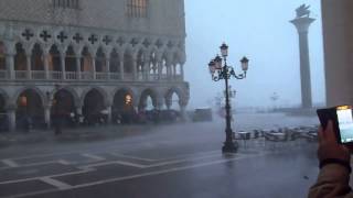 Ливень в Венеции