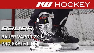 Bauer Vapor 2X Pro Skate Line // On-Ice Insight