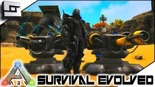 FUTURISM TURRETS! Modded ARK: Mystic Academy E16 ( Ark Survival Evolved Gameplay )