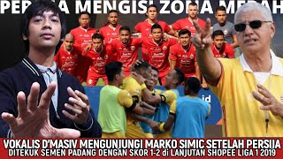 BERITA PERSIJA HARI INI - Jakmania Sejati! Kalah dari Semen Padang, Rian D'Masiv Hibur Marko Simic
