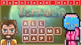 The LPC Presents - Terraria 1.3 All Items MAP! Part 01! Download Now!