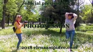 Elena amputee preview - Clip Photosession