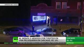Un tiroteo deja varios heridos en una peluquería en Chicago