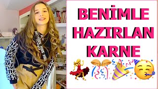 Benimle Hazırlan Karne. Ecrin Su Çoban