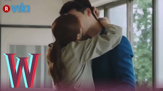 W - EP 17 | Lee Jong Suk & Han Hyo Joo, BTS Kiss 1
