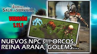 MUY PRONTO! ORCOS, REINA ARAÑA, GOLEM DE FUEGO Y HIELO! #98 - SAGA OF SURVIVAL [JuanJo RC]