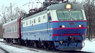 ЧС2К-833 с вагоном лаборатория "СПС №318 ЦДИ"
