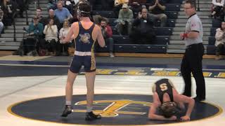 106: Jake Rosenthal (Toms River North) d. Chris Lubeski (Southern) 7-0 to clinch match