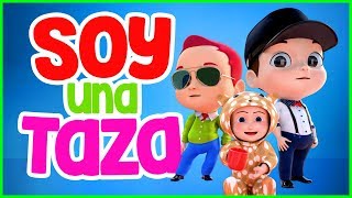 Soy Una Taza  |  Canciones infantiles para bailar |  Vídeos infantiles musicales