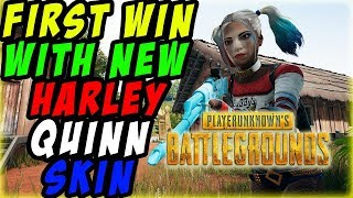 FIRST WIN WITH NEW HARLEY QUINN SKIN | PUBG | PlayerUnknown's Battlegrounds | 1440p