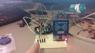 Arduino Demo of SPI RFID-RC522 MiFare reader