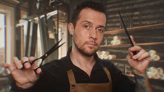 АСМР Стрижка и Массаж Головы