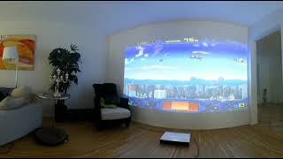 The Best Way for Retro, Classic Gaming - Pandora Box 5S Gaming Console & Xiaomi Mi Laser Projector