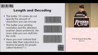 DEFCON 16: Toying with Barcodes