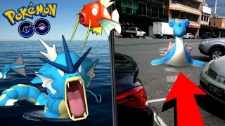 CATCHING GYARADOS WILL SAVE THIS VIDEO! (SHINY MAGIKARP HUNTING - POKEMON GO)