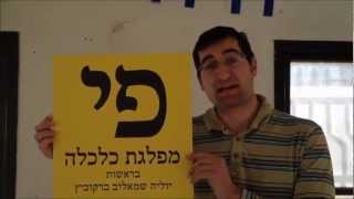 סרטון חובבני מאת משה גליק ל- מפלגת כלכלה
