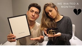 GUCCI SURPRISE UNBOXING!! (Gucci Belt/Story time)