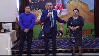 Чествование чемпиона АСB Рустама Керимова.