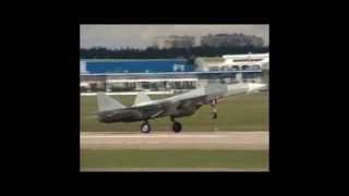 Avión Ruso Pak Fa T-50 Una Sensación en MAKS 2013