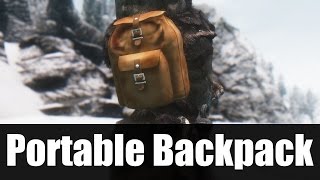 Skyrim Mods - Portable Backpack [4k/HD]