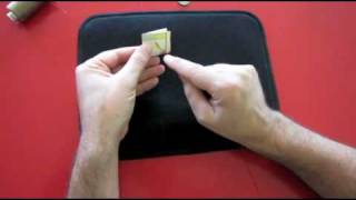 Magia giochi di prestigio banconota in mano tutorial