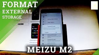 How to Format SD Card in MEIZU M2 - Delete Data from External Storage